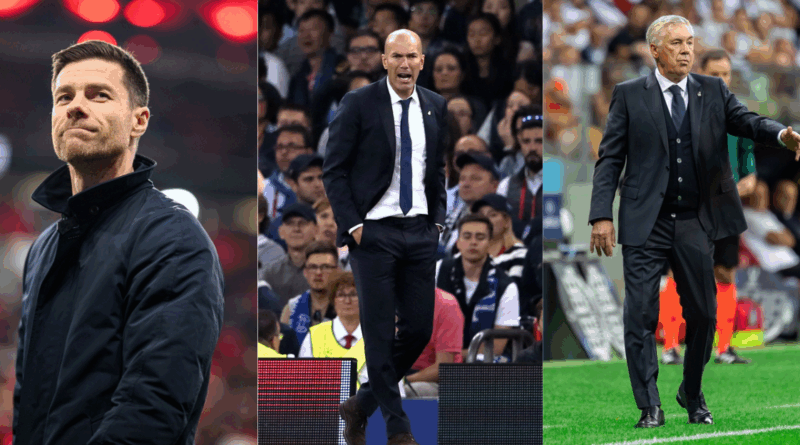 Xabi Alonso, Zinedine Zidane, Carlo Ancelotti