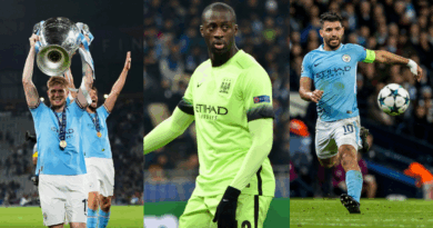 De Bruyne, Yaya Toure, Aguero