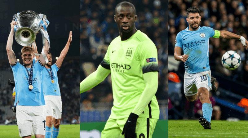 De Bruyne, Yaya Toure, Aguero