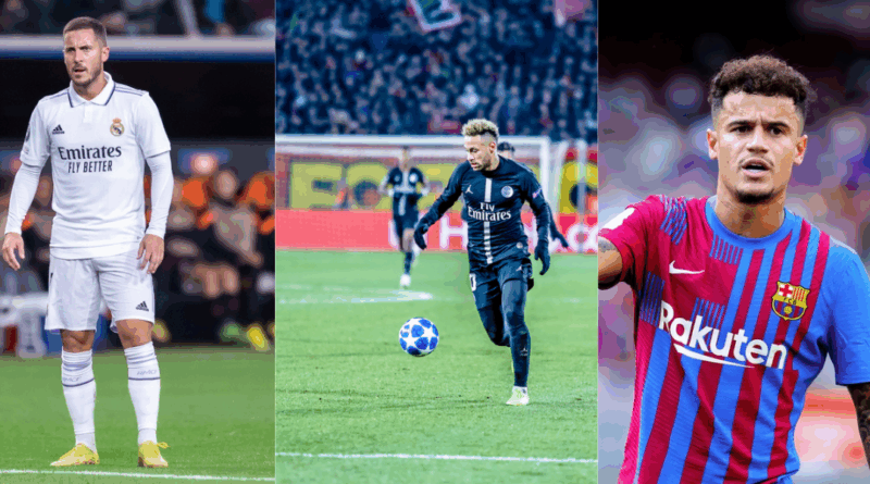 hazard, neymar, coutinho