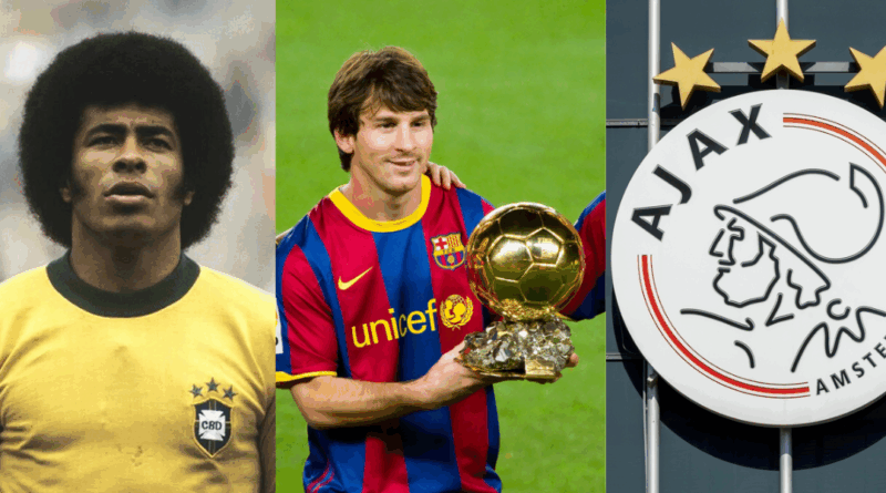 jairzinho. messi, ajax