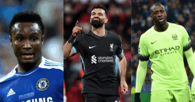 mikel, salah, yaya toure