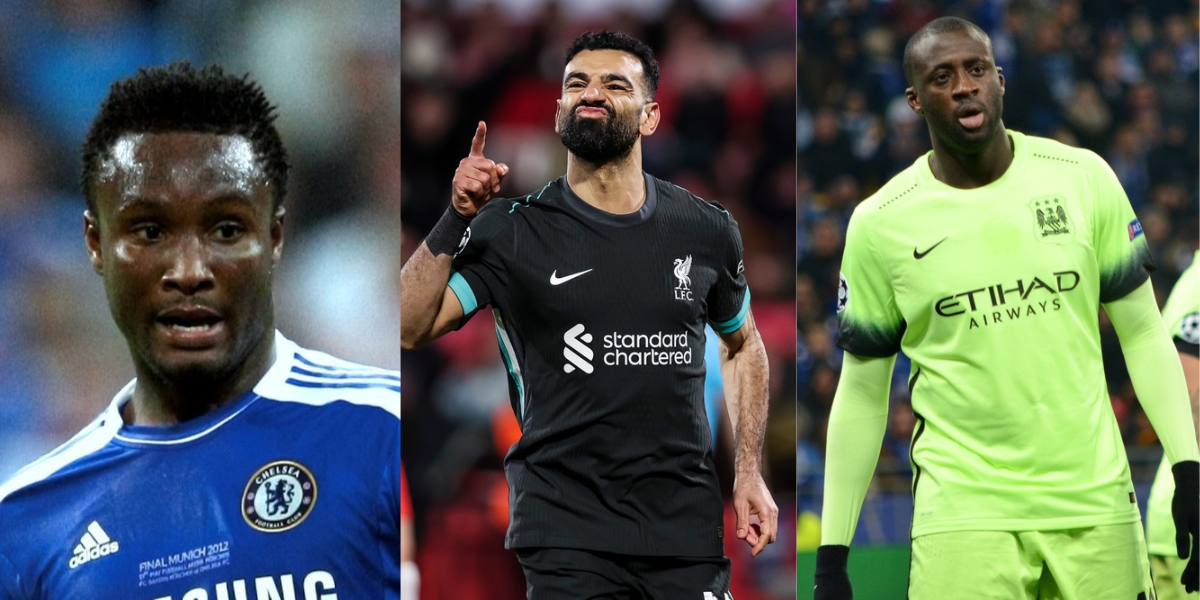 mikel, salah, yaya toure