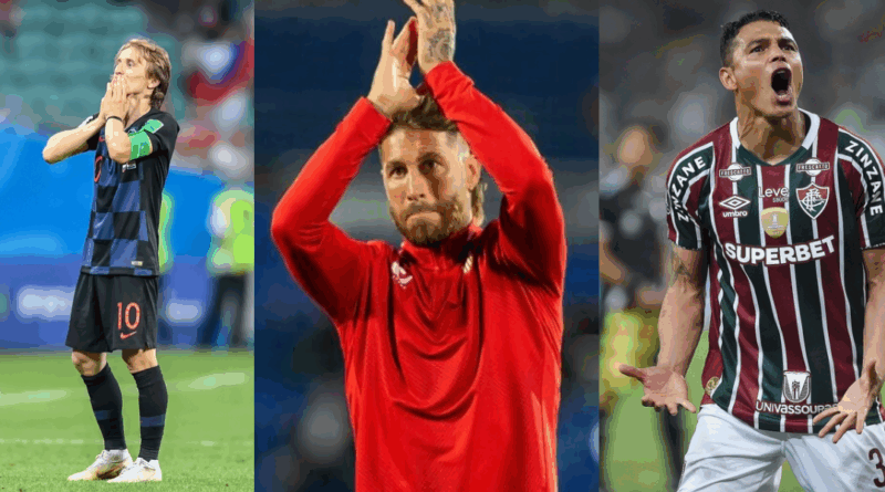 Luka Modrić, Sergio Ramos, Thiago Silva