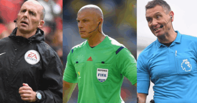 Mike Dean, Howard Webb, Andre Marriner