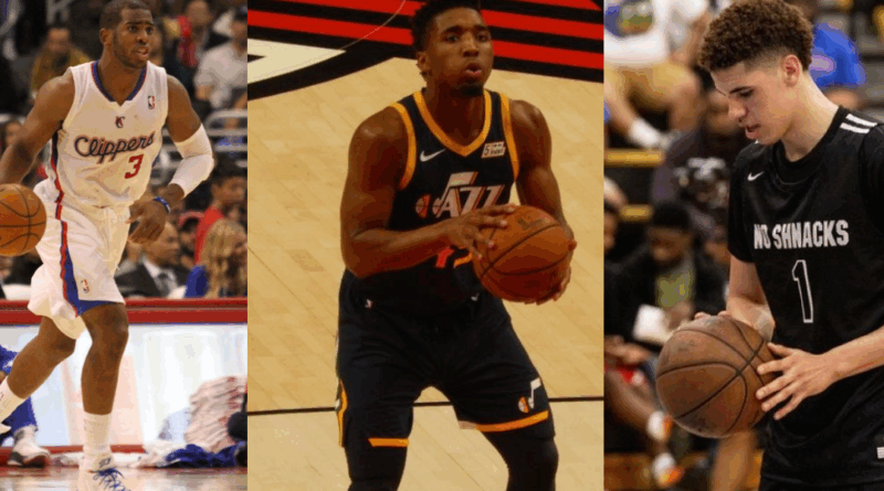 Chris Paul, Donovan Mitchell, LaMelo Ball