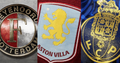 Feyenoord, Aston Villa, Porto