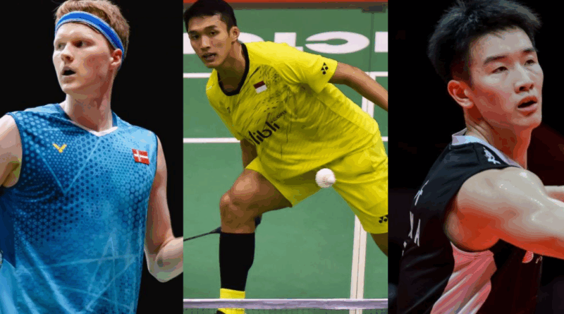 Anders Antonsen, Jonatan Christie, Li Shifeng