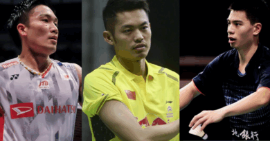 Kento Momota, Lin Dan, Tian Houwei