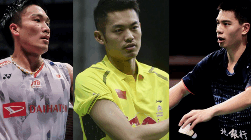 Kento Momota, Lin Dan, Tian Houwei
