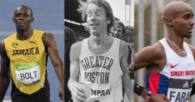 Usain Bolt, Bill Rodgers, Mo Farah