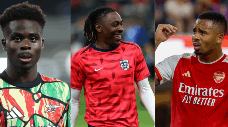 saka, eze, gabriel jesus