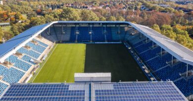 Carl-Benz-Stadion (Carl Benz stadium), home stadium for football club SV Waldhof Mannheim