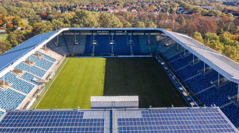 Carl-Benz-Stadion (Carl Benz stadium), home stadium for football club SV Waldhof Mannheim