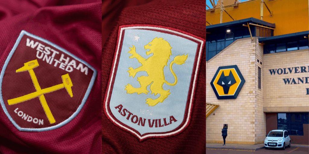 west ham, aston villa, wolves