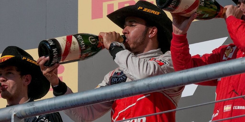 Lewis Hamilton Podium_2012_USGP