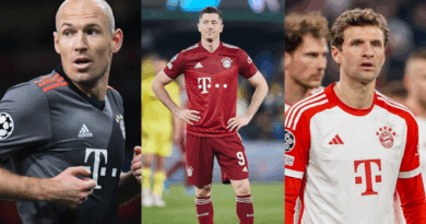 Arjen Robben, Robert Lewandowski, Thomas Muller