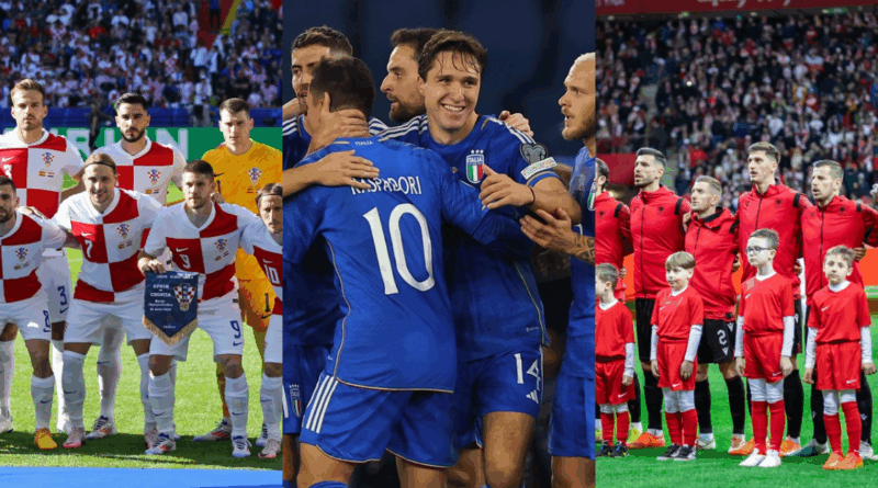 Croatia, Italy, albania