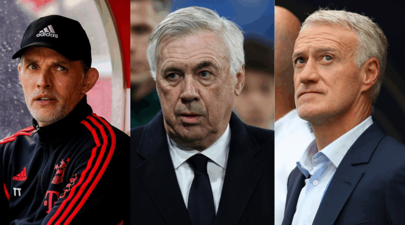 Thomas Tuchel, Carlo Ancelotti, Didier Dechamps