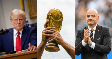 Trump, Infantino, World Cup