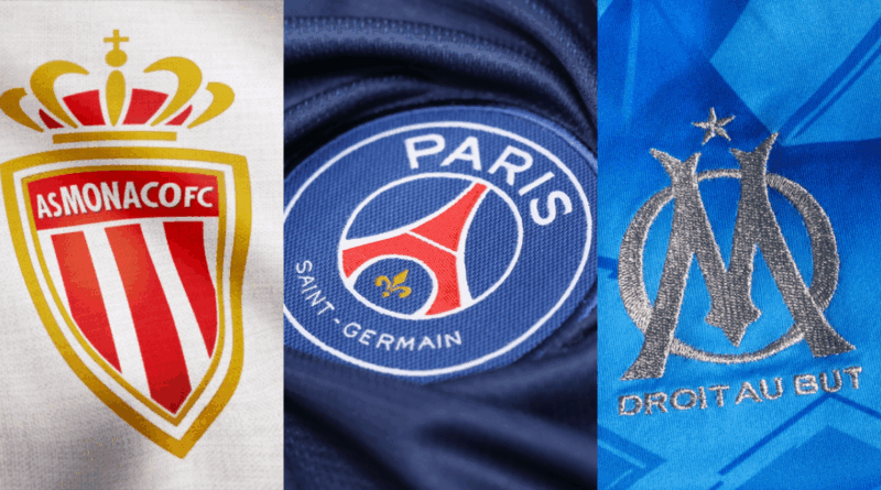 Monaco, PSG, Marseille