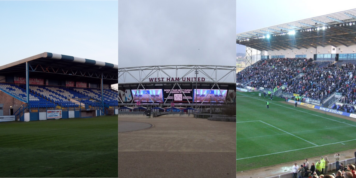 Los 15 estadios más feos de la historia del fútbol británico