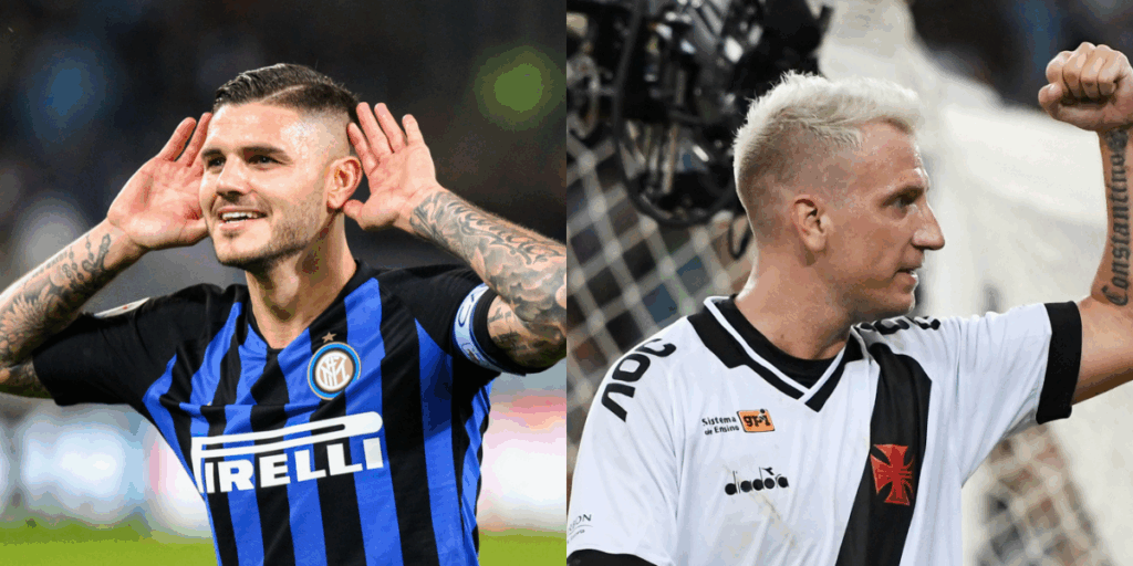 Mauro Icardi and Maxi Lopez
