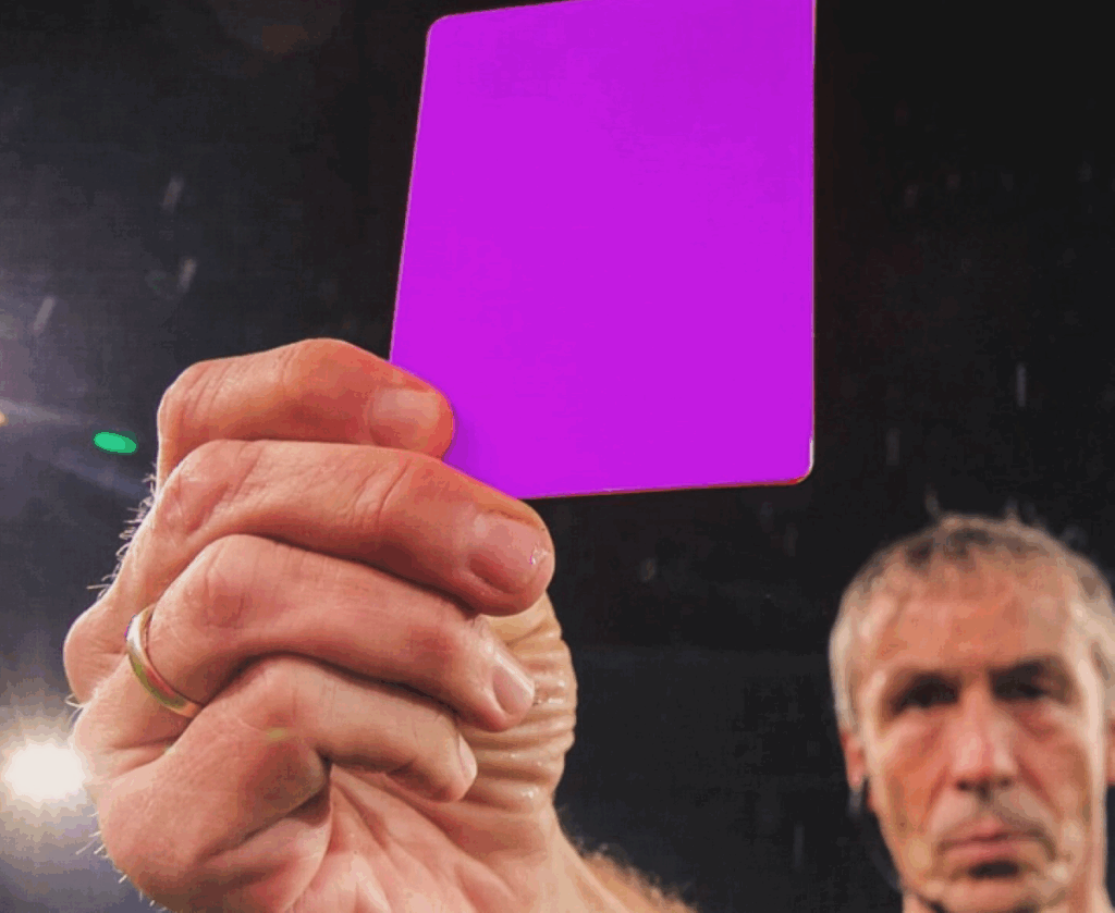 Purple Card Football