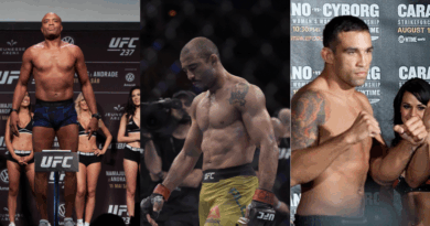 anderson silva, jose aldo, Fabricio Werdum