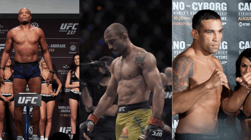 anderson silva, jose aldo, Fabricio Werdum