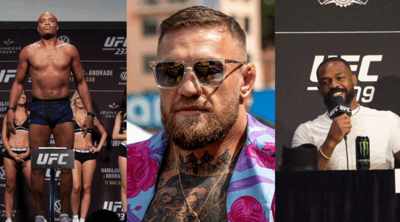 anderson silva, mcgregor, jon jones