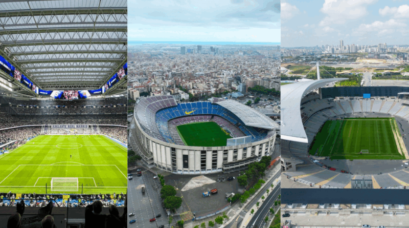 bernabeu, camp nou, Ataturk Olimpiyat Stadium