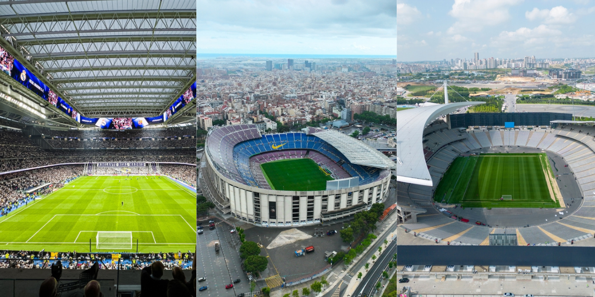 Los estadios de fútbol más grandes de Europa, del 10 al 1