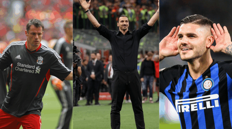 carragher. ibrahimovic, icardi