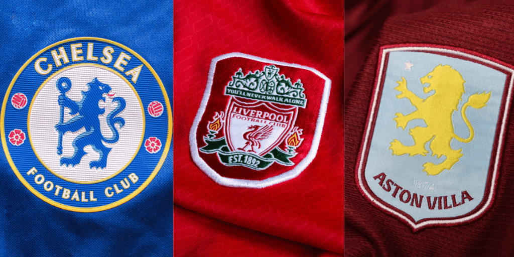 chelsea, liverpool, aston villa