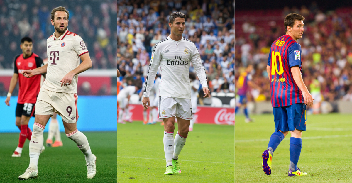 Harry Kane bate o recorde de Messi – Jogadores mais rápidos a atingir 20 contribuições para golos