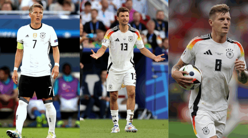Schweinsteiger, Muller, Kroos