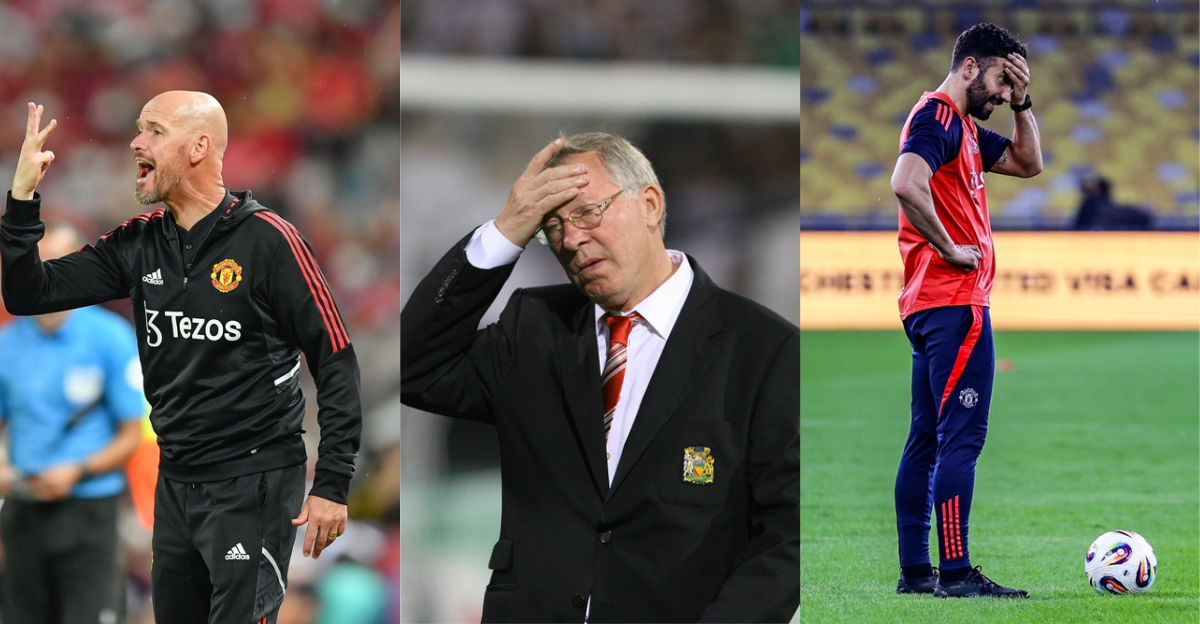 Die letzten sieben Trainer von Manchester United, die 50 Pflichtspiele erreicht haben