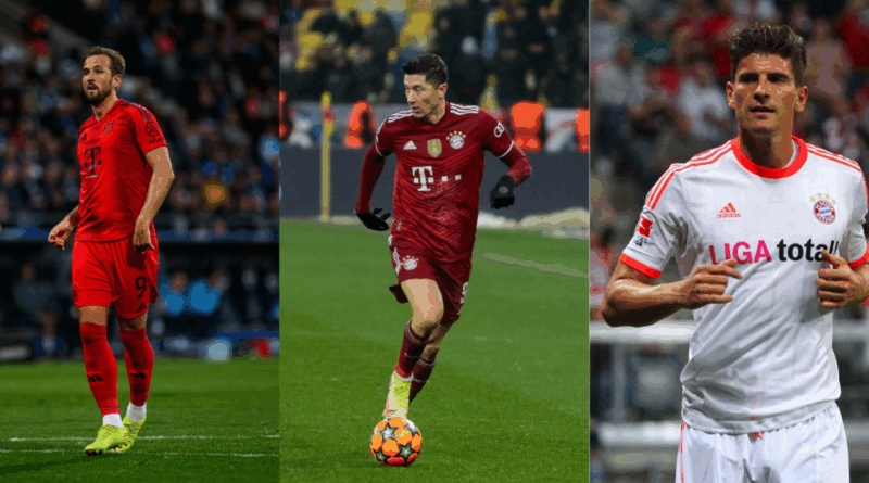Kane, Lewandowski, Gomez