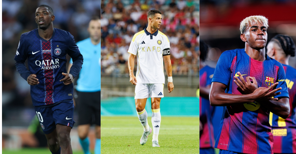 Cristiano Ronaldo lidera a lista das estrelas do futebol mais vistas no Transfermarkt em setembro de 2025