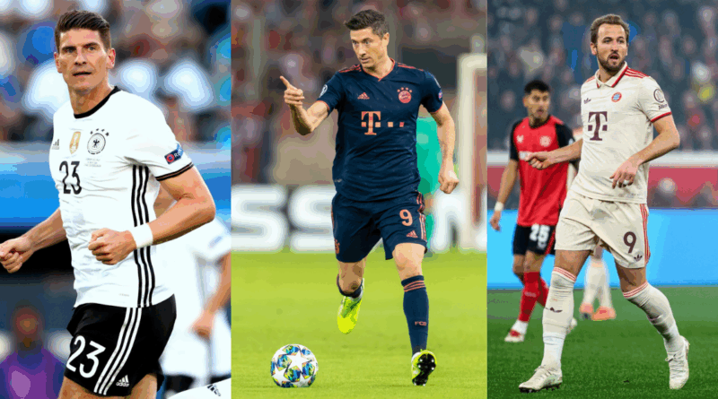 Mario Gomez, Lewandowski, Kane