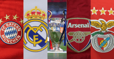Bayern Munchen, Real Madrid, Champions League, Arsenal, Benfica