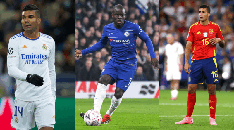 Casemiro, Kante, Rodri