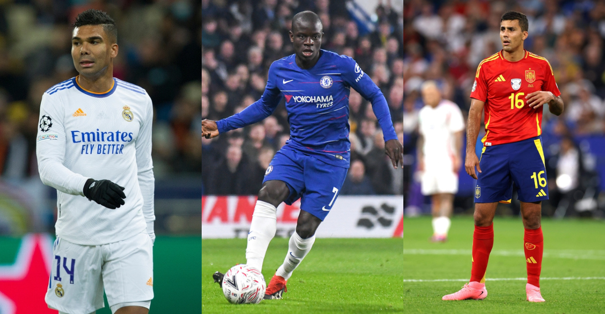 Clasificación de los 30 mejores centrocampistas defensivos de la historia del fútbol