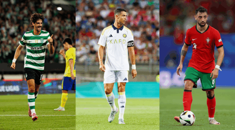 Trincao, Ronaldo, Bruno Fernandes