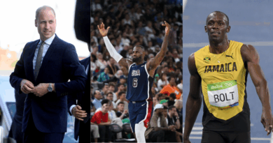 Prince William, Lebron James, Usain Bolt