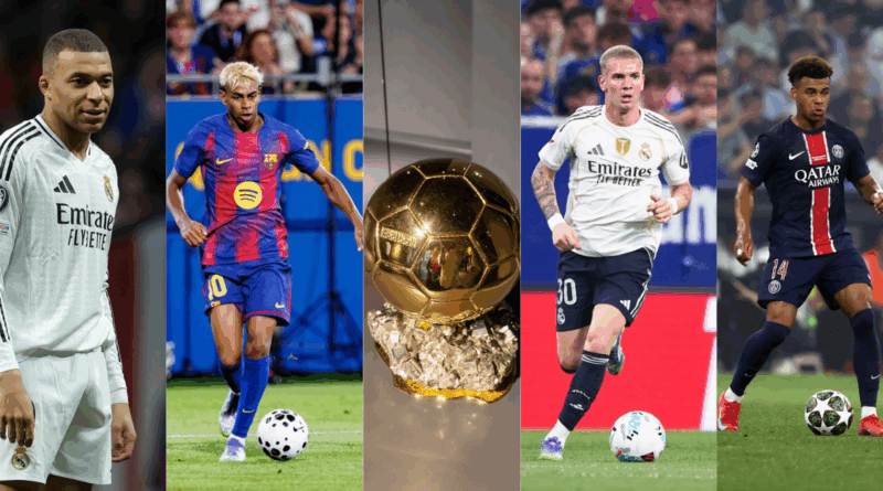 Kylian Mbape, Lamine Yamal, Ballon d'Or, Franco Mastantuono, Desire Doue