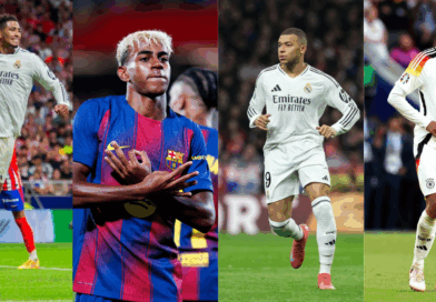 Jude Bellingham, Lamine Yamal, Mbappe, Musiala