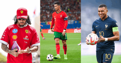 Lewis Hamilton, Ronaldo, Mbappe