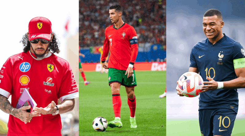 Lewis Hamilton, Ronaldo, Mbappe